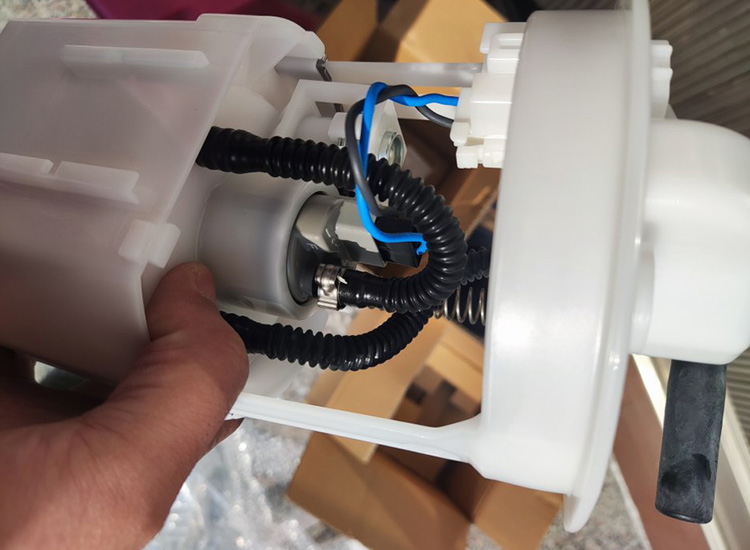 Princípio de funcionamento da bomba de gasolina para automóveis